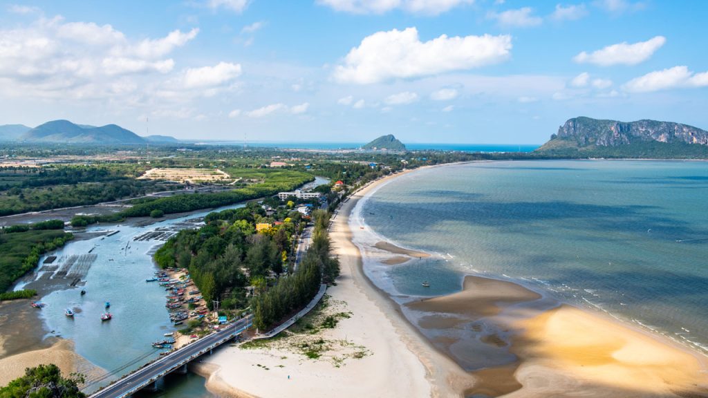 Coastal scenery around Prachuap Khiri Khan